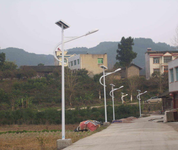 融水縣太陽(yáng)能路燈案例
